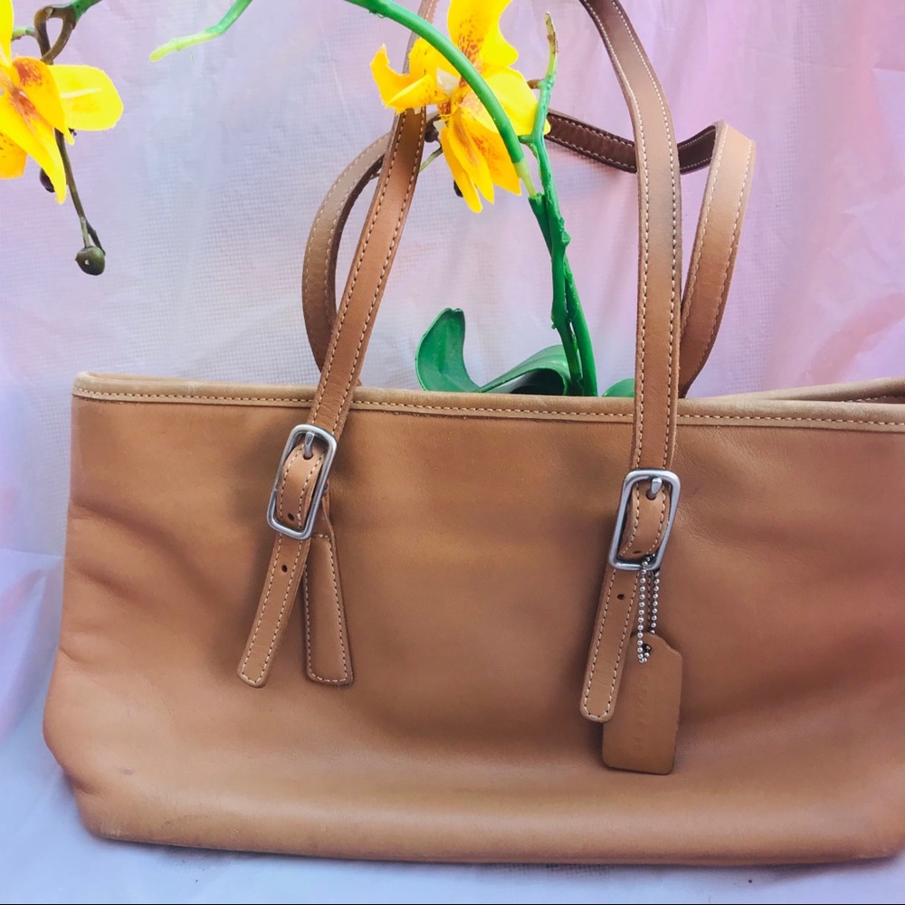 Coach Handbag,  Baige ,Small to Medium.